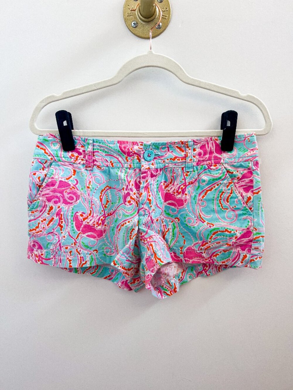 Lilly Pulitzer Jellyfish The Walsh Shorts Size 2